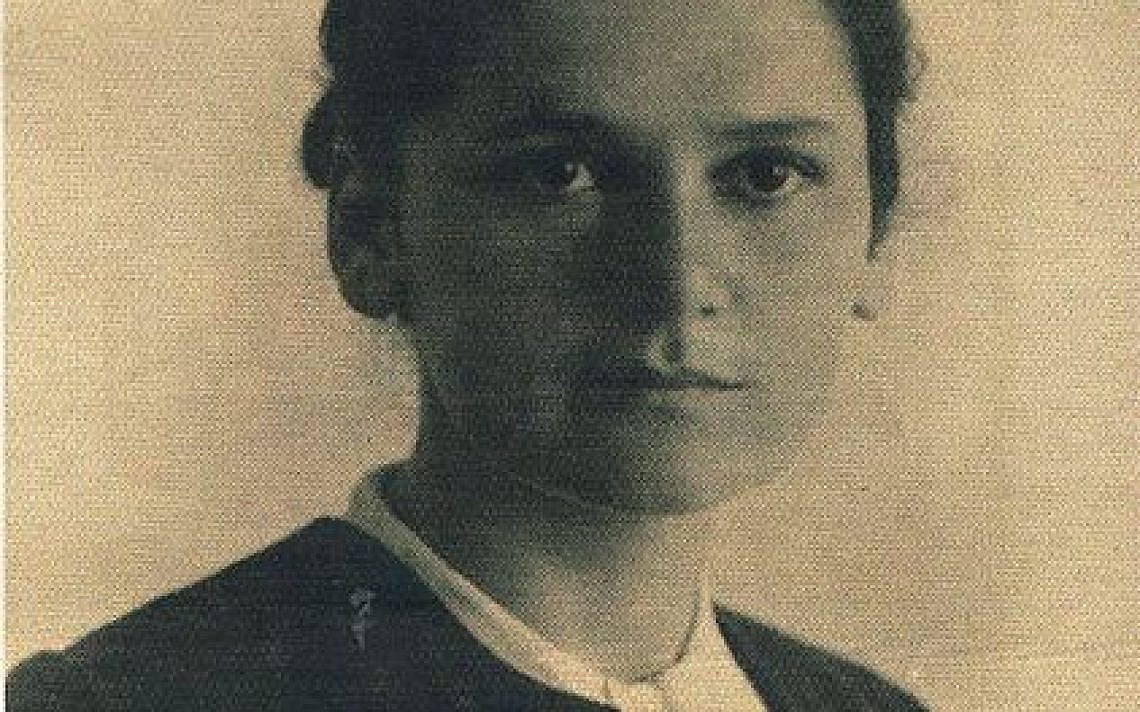 המשוררת זלדה בצעירותה, מקור: ויקיפדיה