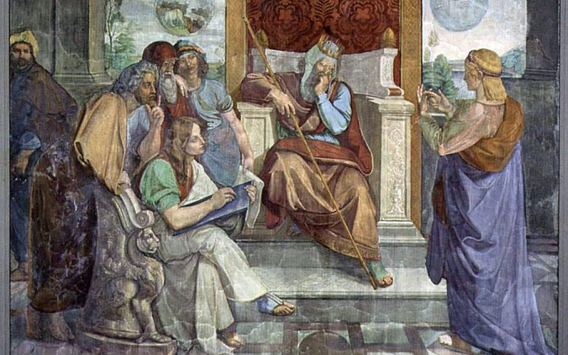 יוסף פותר החלומות במצרים, בציור מאת פטר פון קורנליוס משנת 1816 לערך. מוצג בגלריה הלאומית הישנה בברלין, ויקיפדיה