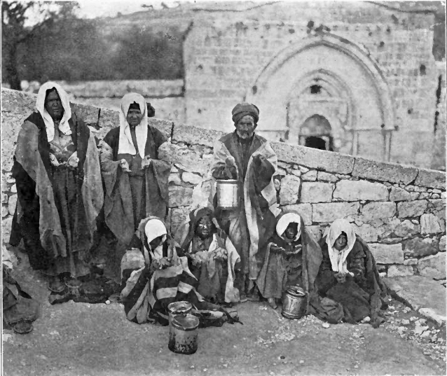 Lepers in Jerusalem 1913