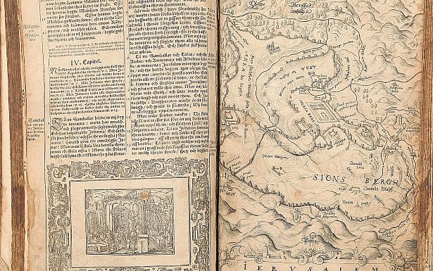 Gustav II Adolfs bibel 1618 - II Esra (Book of Nehemiah), ch. 2-3