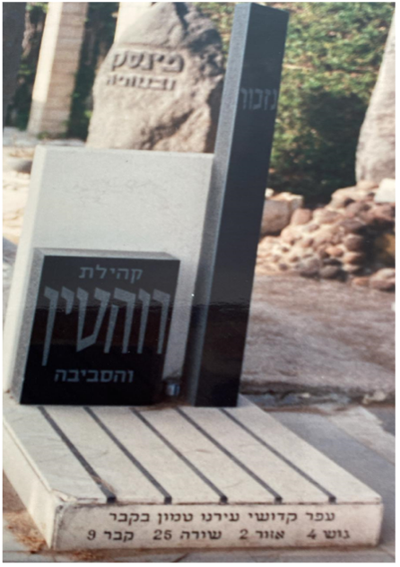 אנדרטת קהילת רוהטין